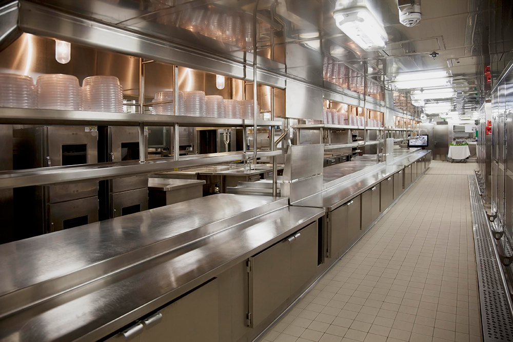 Kitchen Made With Stainless Steel